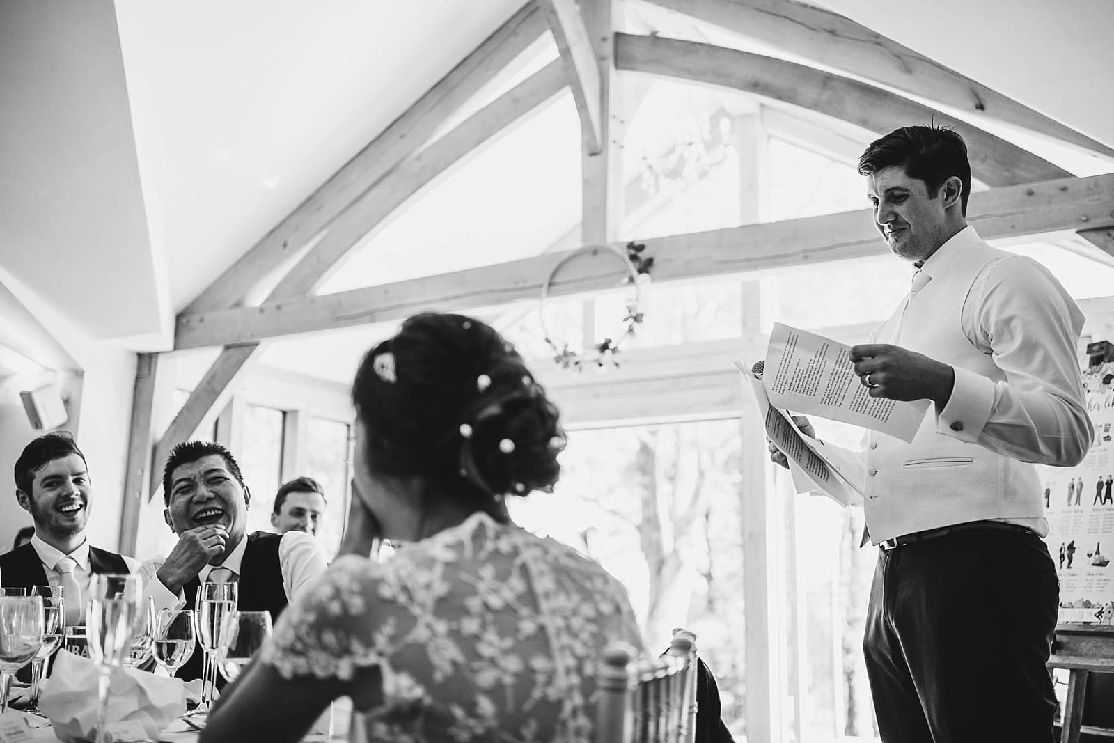 Tredudwell Manor Wedding Speeches